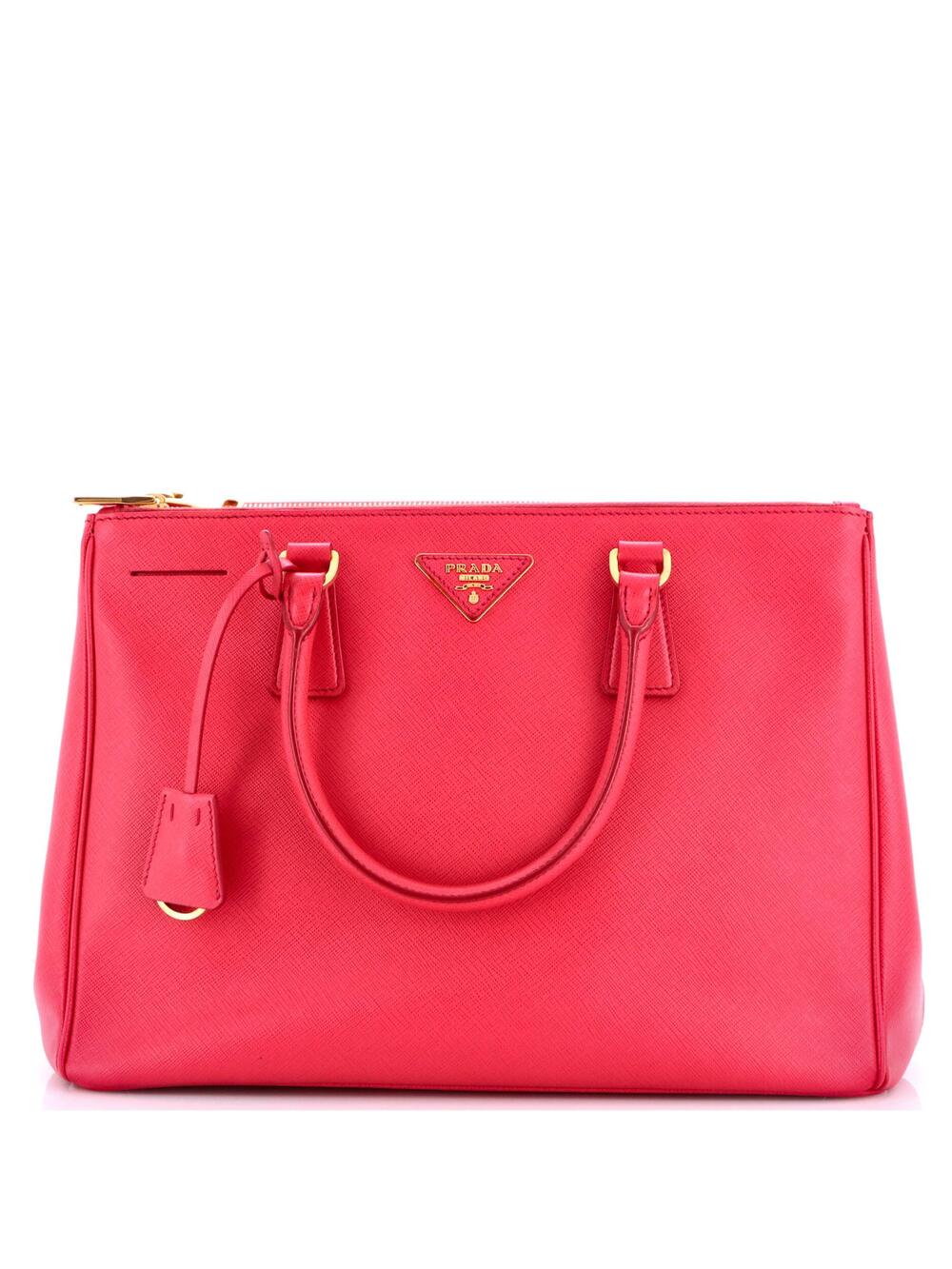 Prada Double Zip Lux Tote Saffiano #347781P11B